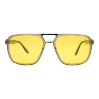 OC.CL.5731-0904.1 Oculos de Sol Feminino Chilli Beans Trend Quadrado Polarizado Amarelo -1-